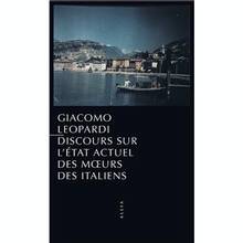 Discours sur l'état actuel des moeurs des Italiens