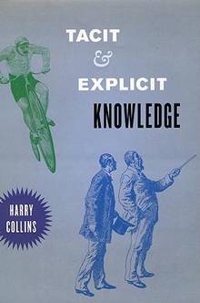 Tacit and Explicit Knowledge