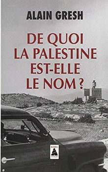 De quoi la Palestine est-elle le nom ?