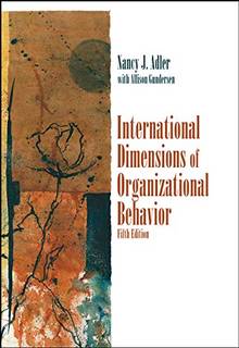 International Dimensions of Organizational Behavior