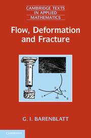 Flow, deformation and fracture : Lectures on fluid mech anics and