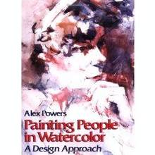 Painting people in watercolora design approach