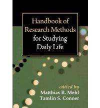 Handbook of Research Methods for Studying Daily Life