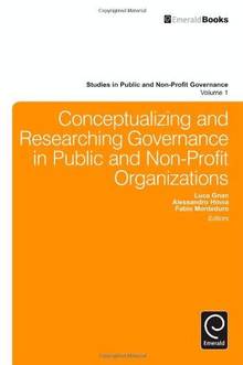 Conceptualizing and Researching Governance in Public and Non-Prof