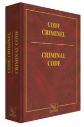 Code criminel / Criminal Code 2016-2017