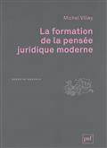 Formation de la pensée juridique moderne, La