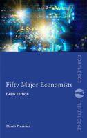 Fifty major economists : 3rd  edition