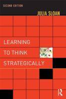 Learning to think strategically : 2nd edition