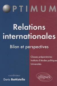 Relations internationales : Bilan et perspectives