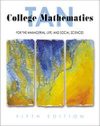 College mathematics for the managerial, life, and social sciences