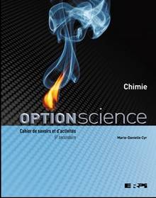 Option science : chimie, 5e secondaire : ensemble de l'élève