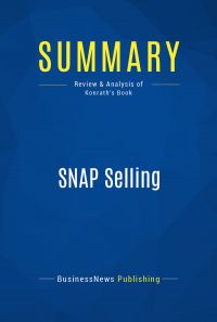 Summary: SNAP Selling