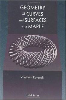 Geometry of curves and surfaces with Maple