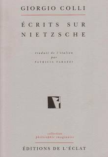 Ecrits sur Nietzsche