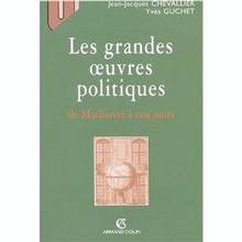 grandse oeuvres politiques, de Machiavel × nos jours