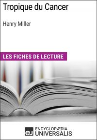 Tropique du Cancer d'Henry Miller