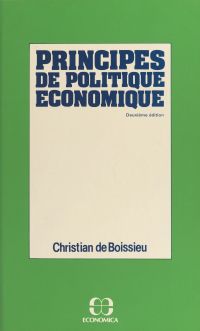 Principes de politique économique