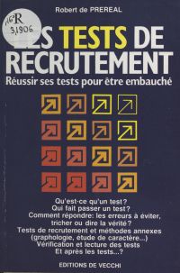 Les Tests de recrutement