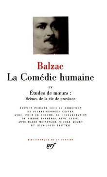 La Comédie humaine Volume 4, La muse du département