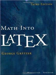 Math into Latex 3ed.