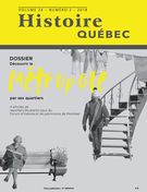 Histoire Québec. Vol. 24 No. 2,  2018