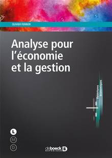 Analyse pour l'économie et la gestion