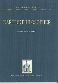 L'art de philosopher