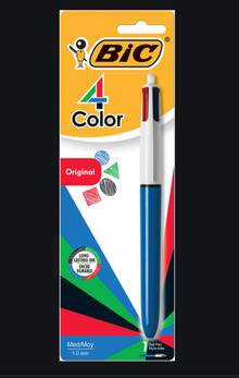 Stylo 4 Couleurs        BIC  ORIGINAL                    MMP11-X-AST