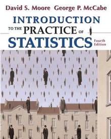 Introduction to the practice of statistics (4th ed.)