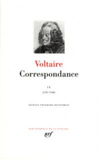 Correspondance, Volume 9, Juillet 1767-septembre 1769 (Voltaire)