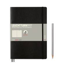 Carnet ligné souple noir (B5 - Composition)  Leuchtturm 349296