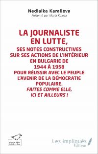 La journaliste en lutte