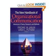 New handbook of organizational communication