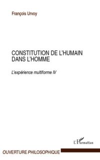 Constitution de l'humain dans l'homme