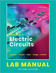 Introduction to Electric Circuits: Lab Manual [10E]