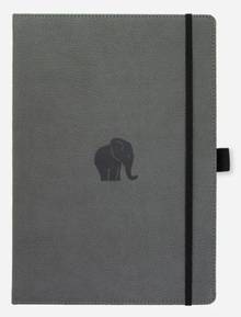 Carnet Dingbats* Wildlife A6    ELEPHANT    Ligné      GRIS