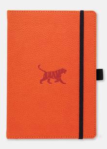 Carnet Dingbats* Wildlife A5+    TIGRE    Ligné      ORANGE