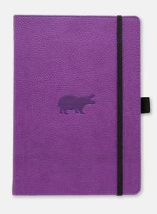 Carnet Dingbats* Wildlife A5+    HIPPO    Ligné      VIOLET