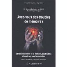 Avez-vous des troubles de mémoires ?