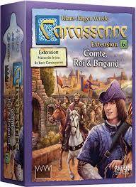 Jeu de société CARCASSONNE - EXT. COMTE, ROI ET BRIGANDS