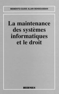 La Maintenance des SI et le droit