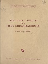 Code pour l'analyse des films ethnographiques