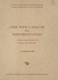 Code pour l'analyse des monuments civils