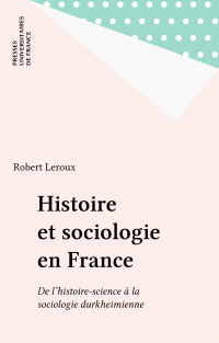 Histoire et sociologie en France