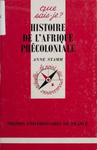 Histoire de l'Afrique précoloniale