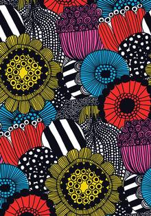 Cahier de notes Marimekko Siirtolapuutarha 5 x 7