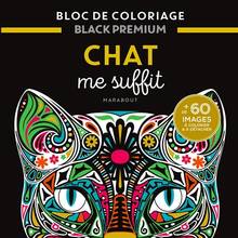 Chat me suffit : bloc de coloriage