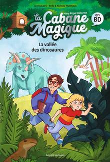 La cabane magique en BD Volume 1, La vallée des dinosaures 