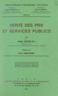 Vérité des prix et services publics