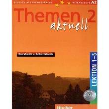 Themen aktuell 2 : Lektion 1-5 + CD (Kursbuch und Arbeitsbuch)